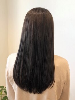 ベースヘアー(BASE hair)の写真/《髪質改善!!最新のメテオトリートメント》あらゆる髪質でお悩みの方必見☆滑らかな指通りに♪