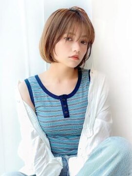 アグ ヘアー ジャック 千石通り店(Agu hair jack) 《Agu hair》お手入れが楽◎セットも簡単なミニボブ