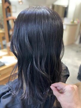 フツーロ 栄(FUTURO) ＃ダークグレー＃インナーカラー