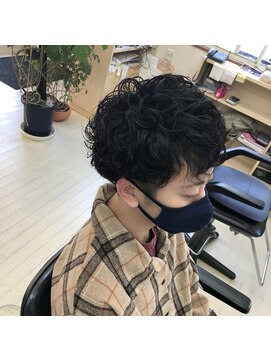 ガーデン 美容室 メンズパーマ