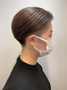 レンジシキチジョウジ (RENJISHI KICHIJOJI) 刈り上げショート2【RENJISHI】