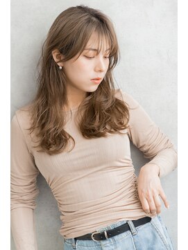 エスドットブルーム(S.BROOM) 【S.BROOM　なんば】シースルーロングレイヤースタイル