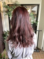 アル(AL)&nbsp;ブリーチ無しのダブルカラー/モーブピンク