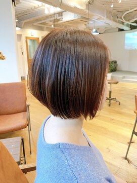 ノル(Knoll) ピンクベージュ/イメチェン/透明感ボブ [銀座/東銀座/日比谷]