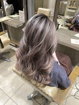 アンダーバーホワイト 広島 並木店(_WHITE)&nbsp;シャドールーツ【バレイヤージュ】