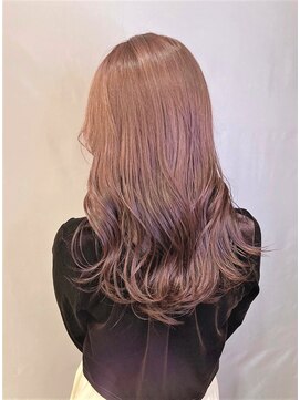 ブロッサム ひばりが丘店(Blossom) 透明感 ベージュカラー ウェーブスタイル　髪質改善
