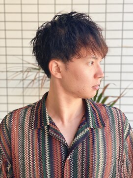 スウェル 船橋店(Swell) ハイライト/マッシュパーマ/ウルフ/波巻き/メンズ