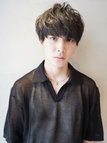 ニコ トウキョウ(nico TOKYO)&nbsp;メンズ/センターパート/ウルフ/シースルーマッシュ