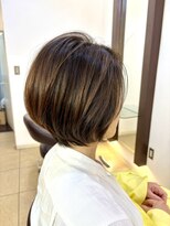 ヘアアーク(HAIR arc) ショートボブ#京成大久保#京成津田沼#奏の杜#ビターベージュ