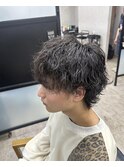 ウルフカット×波巻きパーマ☆担当あや☆