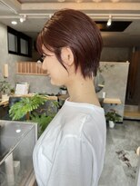 ウル(ulu.)&nbsp;大人可愛い♪丸みショート×ピンク