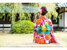 【結婚式/卒業式/入学式等に】振袖着付け+ヘアセット　￥15,000→￥14,000