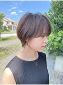 丸みショート