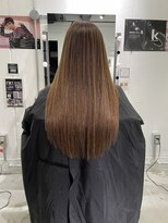 キング 高槻(K!ng) 縮毛矯正髪質改善ハイライトレイヤーカット高槻美容室エクステ