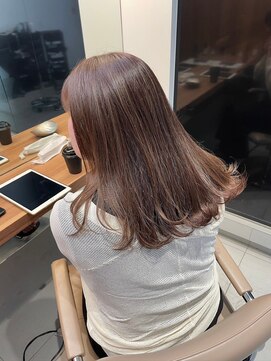 ガリカ 博多(Gallica) 【長まなみ】暖色系カラー◎上品な可愛さピンクベージュ