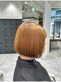 自然と内巻き!ボブスタイル