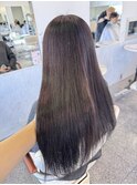 あき/ダークラベンダーブラック