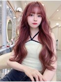 成人式はダブルカラー、インナーカラー♪