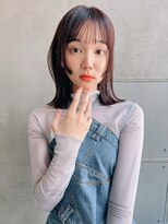 エイミー(Aimee)&nbsp;Aimee町田　シースルーバング×姫カット