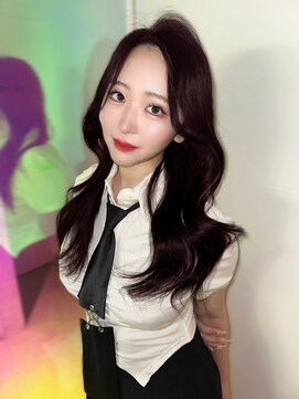 ユーフォリア 渋谷グランデ(Euphoria SHIBUYA GRANDE) 韓国くびれヘア ラベンダーグレージュ