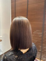 ラプチャー 蟹江店(rapture)&nbsp;艶感ストレート×大人ボブ