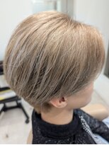 アース 菊名店(HAIR&MAKE EARTH)&nbsp;メンズミルクティーベージュ