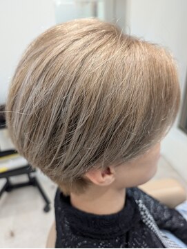 アース 菊名店(HAIR&MAKE EARTH) メンズミルクティーベージュ