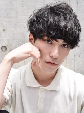 メンズヘアトーキョー(MEN'S HAIR TOKYO) フェザーマッシュ/無造作パーマ/アッシュ