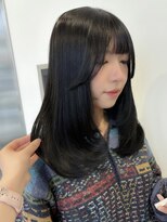 ソピ バイ インビテーション(sopi by invitation) ブルーブラック/地毛風カラー/韓国レイヤー