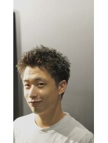 銀座 シノ 本店(shino) スパイキーショート×ピンパーマ