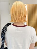 ムーン バイ ケンジ(moon by KENJE)&nbsp;【hinari】ブリーチ/ハイトーン/ボブ/ブロンド