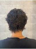 メンズシャドウパーマスタイル