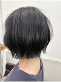 切りっぱなしボブ