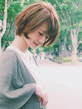 コトノハ 大宮店(cotonoHa)の写真/【小さな隠れ家サロン。】実力派Stylist揃いのcotonoHa♪《小顔カラー》でいつもより少し大人な雰囲気☆