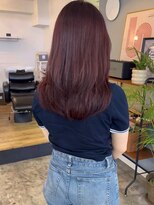 シーン(SCEN)&nbsp;layer cut × pink brown