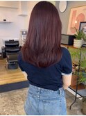 layer cut × pink brown