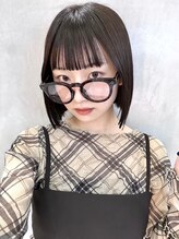 ヴィヴィー 福岡天神店(VIVIE) 縮毛矯正で乾かすだけでまとまるタッセルボブ♪