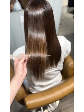 ルシエル(Le ciel) 酸性縮毛矯正×髪質改善カラー