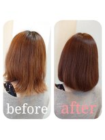 アミリー 成田飯田町店(Amily)&nbsp;大人女性のための髪質改善ボブ　ピュアブラウン