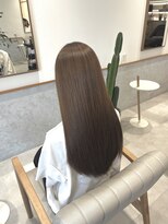 レンジヘアー(lange hair)&nbsp;グレージュ【鈴鹿/グレージュ/透明感/ブリーチなし】