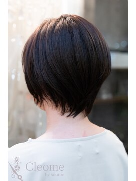クレオメ 田町店(Cleome) ♪黒髪似合わせカットデジタルパーマ小顔ココアベージュ薄め前髪