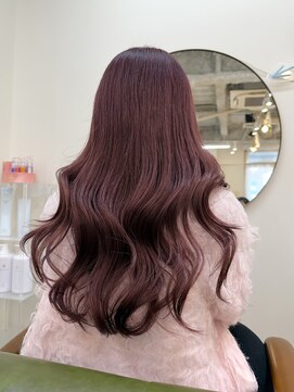 ヒョンミョン ライズバイレボ 柏西口店(hyon myon/RISEbyREVO) ピンクラベンダー/クビレ巻き/ブリーチ