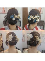 訪問美容アーク 大島(ark)&nbsp;ヘアセット/ヘアメイク/推し活ヘア/振袖着付け