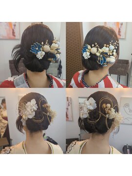 訪問美容アーク 大島(ark) ヘアセット/ヘアメイク/推し活ヘア/振袖着付け