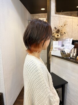 クオート(quoit) 【大阪・堀江】夏を彩るインナーカラー「個性引き出す」似合わせ