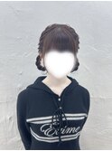 ドーナツヘア/北新地ヘアセット