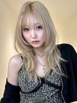 アイトーキョーエス 渋谷(AI TOKYO S)&nbsp;ワンホンレイヤー/ミルクティーブロンド/ダークブルー/渋谷