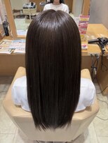 サラ ビューティ サイト 春日(SARA Beauty sight)&nbsp;オリーブグレージュ/髪質改善カラー/ケアカラー/ワンカラー