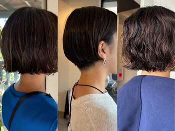 OGUSHI【オグシ】【8月1日 NEW OPEN(予定)】の写真/〈茅ヶ崎NEW OPEN!〉ベテランによる海外仕込みのカット技術で、魅せる大人のショートカット◇