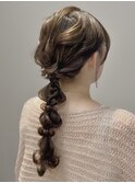 大切な予定に♪トレンドヘアセット